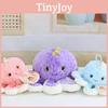 Plush Octopus Toy With Soft Short Plush And Pp Cotton Filling For Kids Gift