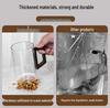 High-Temperature Resistant Tea Cup Set: Thickened Borosilicate Glass with Wooden Pistol Grip Handle