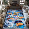 Alfombra de Piso Personalizada con Nombre de Pocoyó Alfombra de Oficina Adecuada para Comedor Salas de Juegos Cocina Entrada Alfombra Antideslizante Decoración de Oficina de Anime