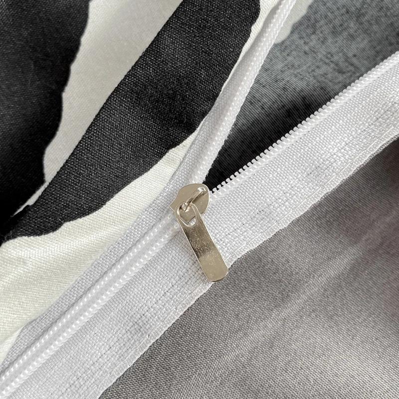 Zebra Soft Duvet Cover Set Black White Animal Print Beding Warm Comforter Covers plus 2 Pilowcases Home Decor for Children Kids Tens Young Boys Young