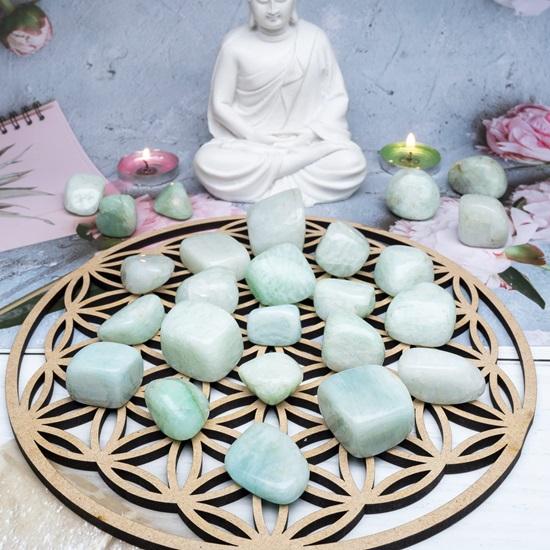 Set of 13 Stones, Reiki Chakra, Healing, Decorative Pebbles, Vase Fillers,