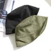 Autumn and Winter Versatile Deerskin Velvet Solid Color Bucket Hat Damp Warm Windproof Face Small Bucket Basin Hat