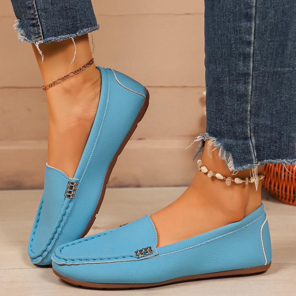 Fashion Women Loafers Outdoor Lightweight Shoes for Women Comfortable Casual Sneakers Slip On Ballet Flat Shoes Women Zapatos De Mujer