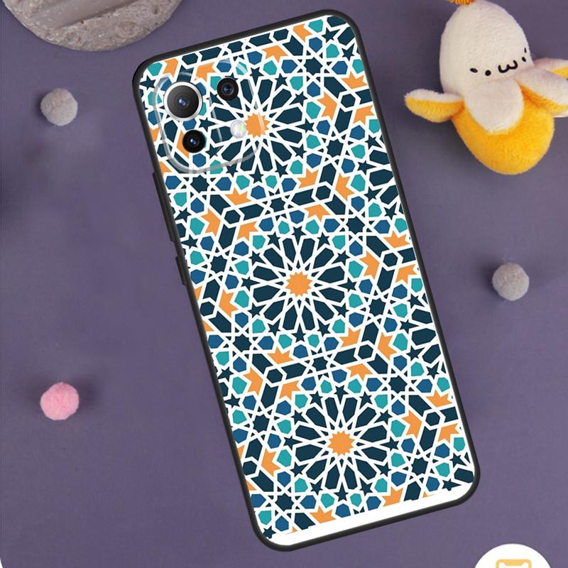 Moroccan Tile Case For Xiaomi 15T 13T 14T Pro 14 15 Ultra 17 Pro Max POCO X7 X6 X5 F5 F6 F7 F8 Pro Cover