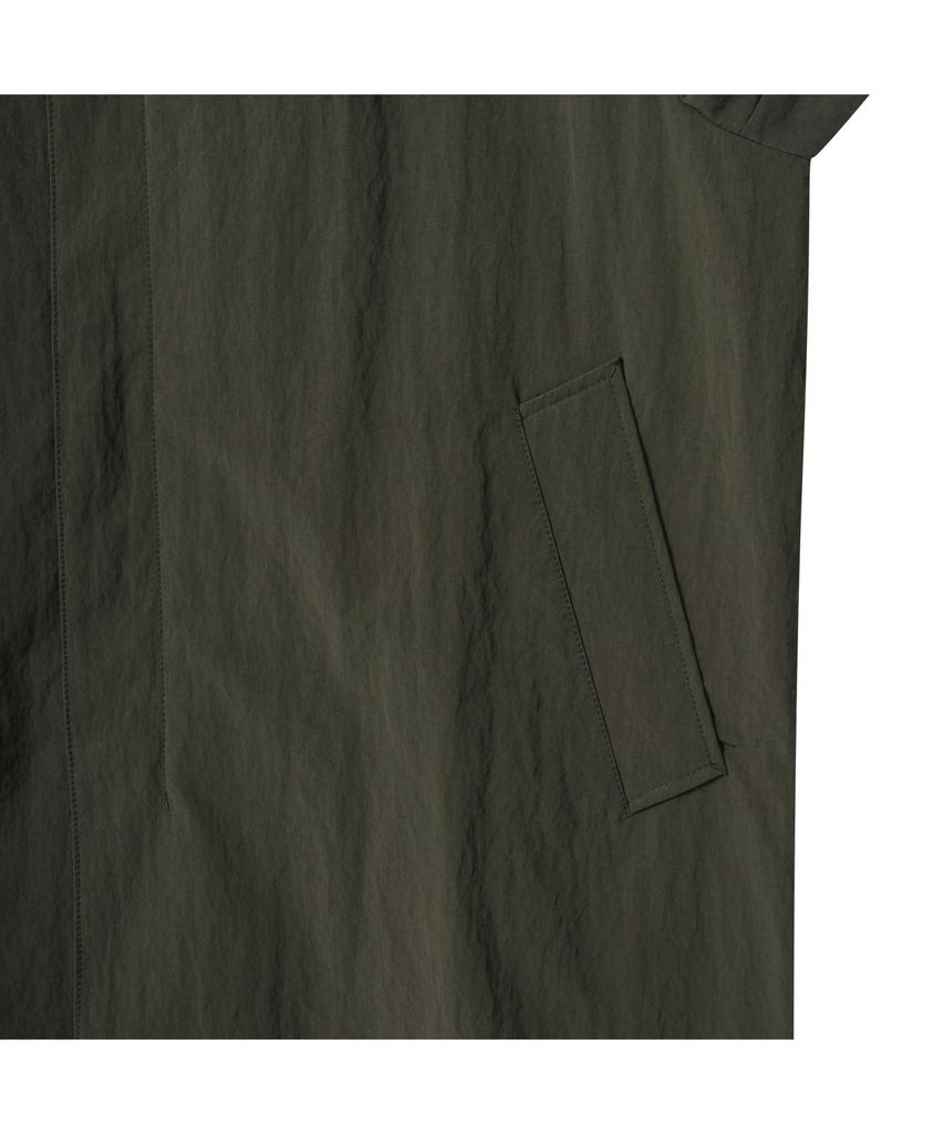 Customellow Khaki Short Mac Coat Cwcas25211Khx