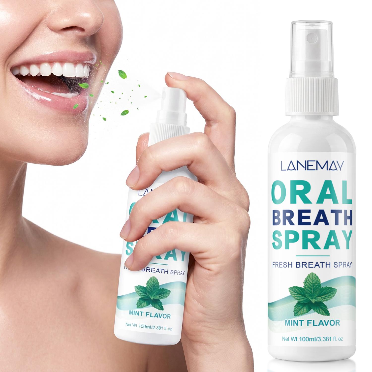 Oral Breath Spray-Long Lasting Fresh Feeling For Your Oral Care-Instantly Refreshes Breath With Cool Mint-100ml