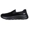 Go Walk Flex Fabric Simple & Comfortable Footwear Low-Top Slip-Ins Casual Shoes Women's Black