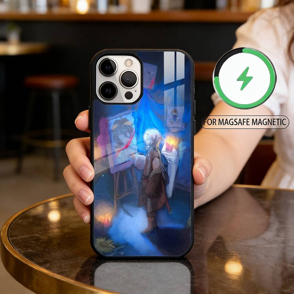 

Game D-Date With Death Phone Case For iPhone17,16,15,14,13,12,11 Plus,Pro Max Magnetic For Magsafe Wireless Charging iphone16e