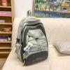 Schultasche Japanisch ins Schultasche weiblich Studentin Retro Mode Computer Rucksack weiblich Große Kapazität Paar Reise Rucksack Trend