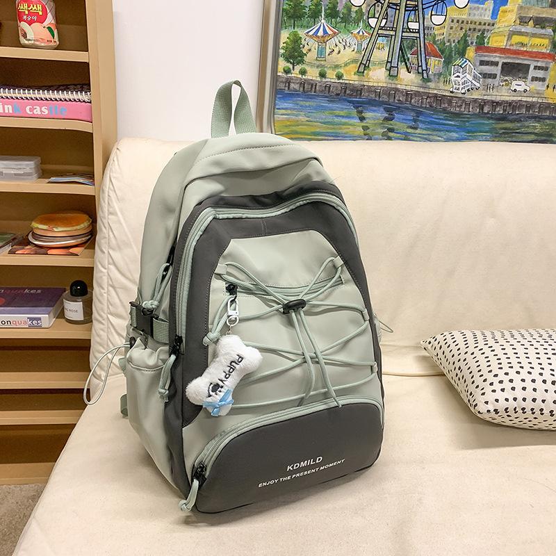 Schultasche Japanisch ins Schultasche weiblich Studentin Retro Mode Computer Rucksack weiblich Große Kapazität Paar Reise Rucksack Trend