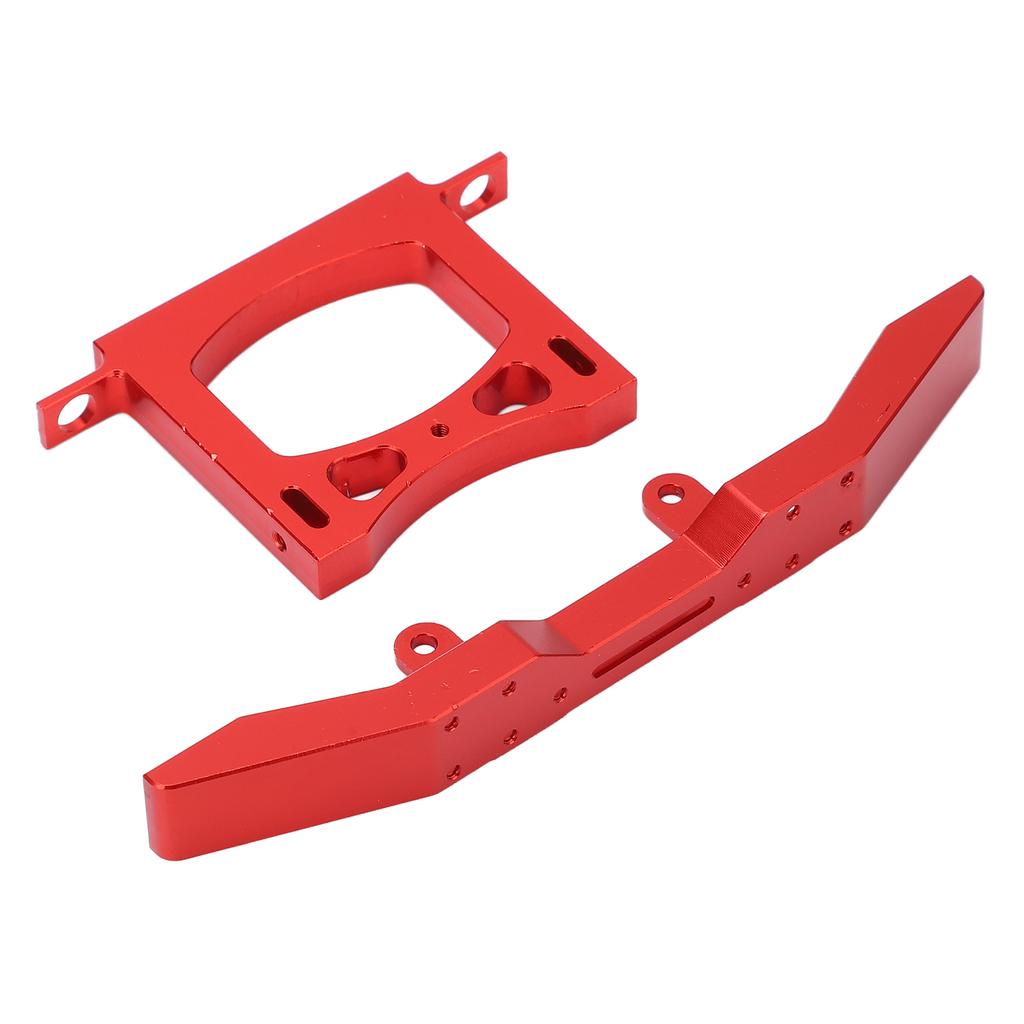 RC Metalowy Zderzak Przedni Tylny Samochód Obrońca Zestaw Aluminiowy dla WPL B14 B16 Q60 Q61 116 Sterowanie Zdalne