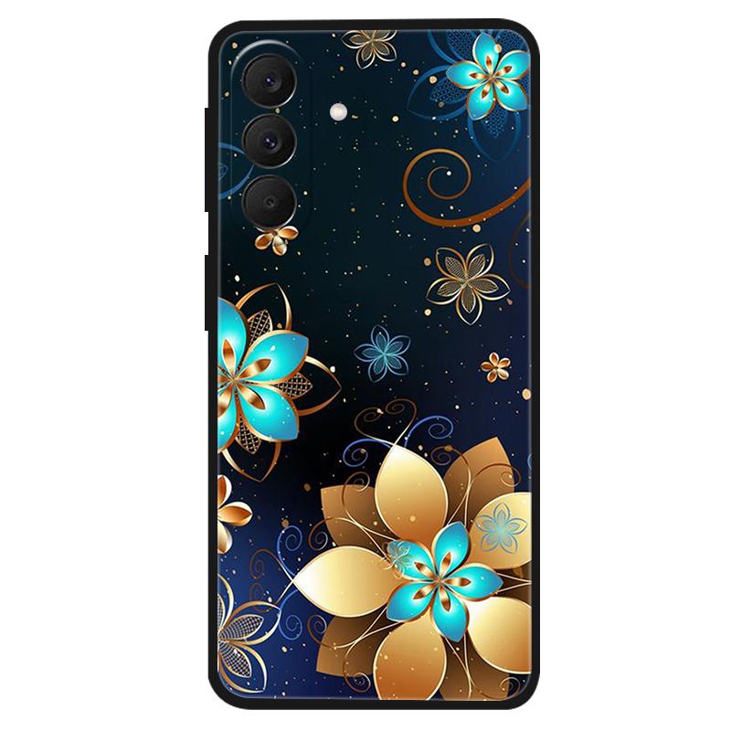For Samsung Galaxy A57 A37 5G Case Bumper Starry Sky Soft Silicone TPU Back Cover for Samsung A37 A57 Phone Case Cute Cat Cover