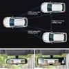 Universal Panoramic Car Interior Mirrors Rear View Mirror Wide Angle Rear View Mirror with Clip On Installation Rearview Mirror