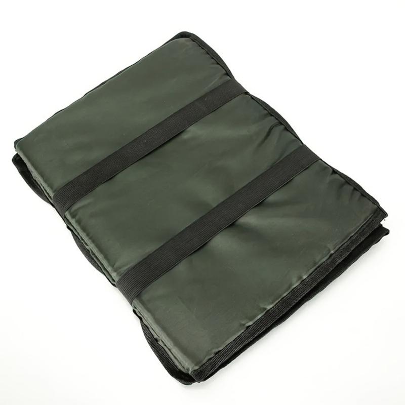 Water Resistant Foldable Fishing Mats Multipurpose Sponges Pad Outdoor for Anglers Includes Baits Dispenser Tool