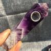 Natural Dreamy Amethyst Smoking Pipes Elegant Quartz Crystal Point Obelisk Wand