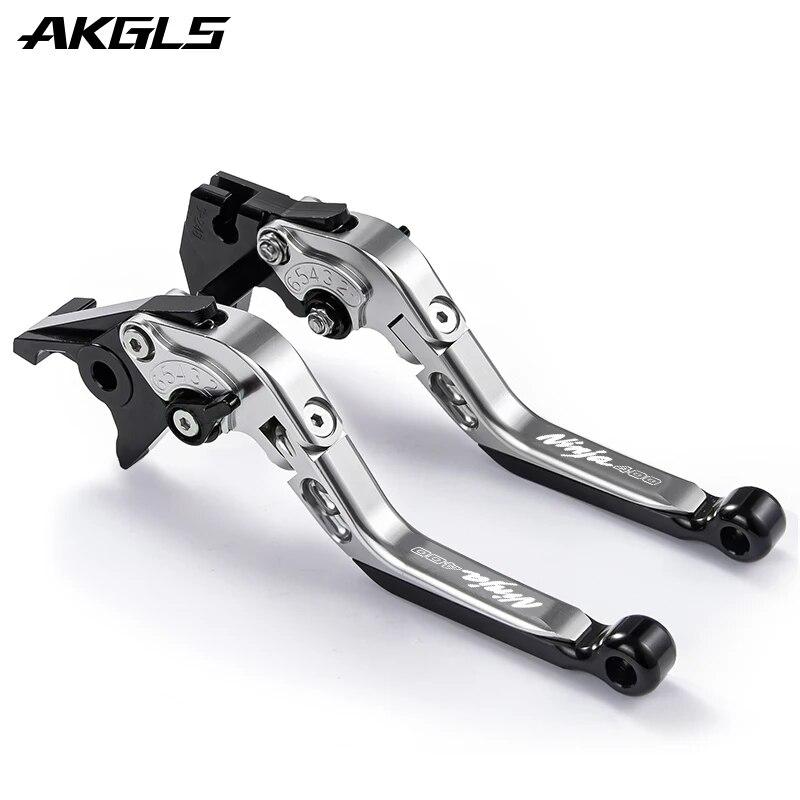 Ninja 400  2022 For Kawasaki Ninja 400 Z400 2018   Adjustable Folding Retractable Brake Lever Clutch Lever