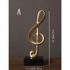 Creative Note Ornament Combination, High-End Music Decoration Set, Fashionable and Exquisite Home Creative Art Decoration, Exquisite Piano Room Gift