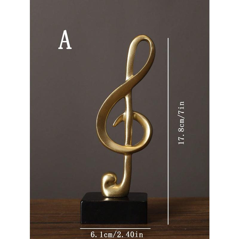 

Creative Note Ornament Combination, High-End Music Decoration Set, Fashionable and Exquisite Home Creative Art Decoration, Exquisite Piano Room Gift A