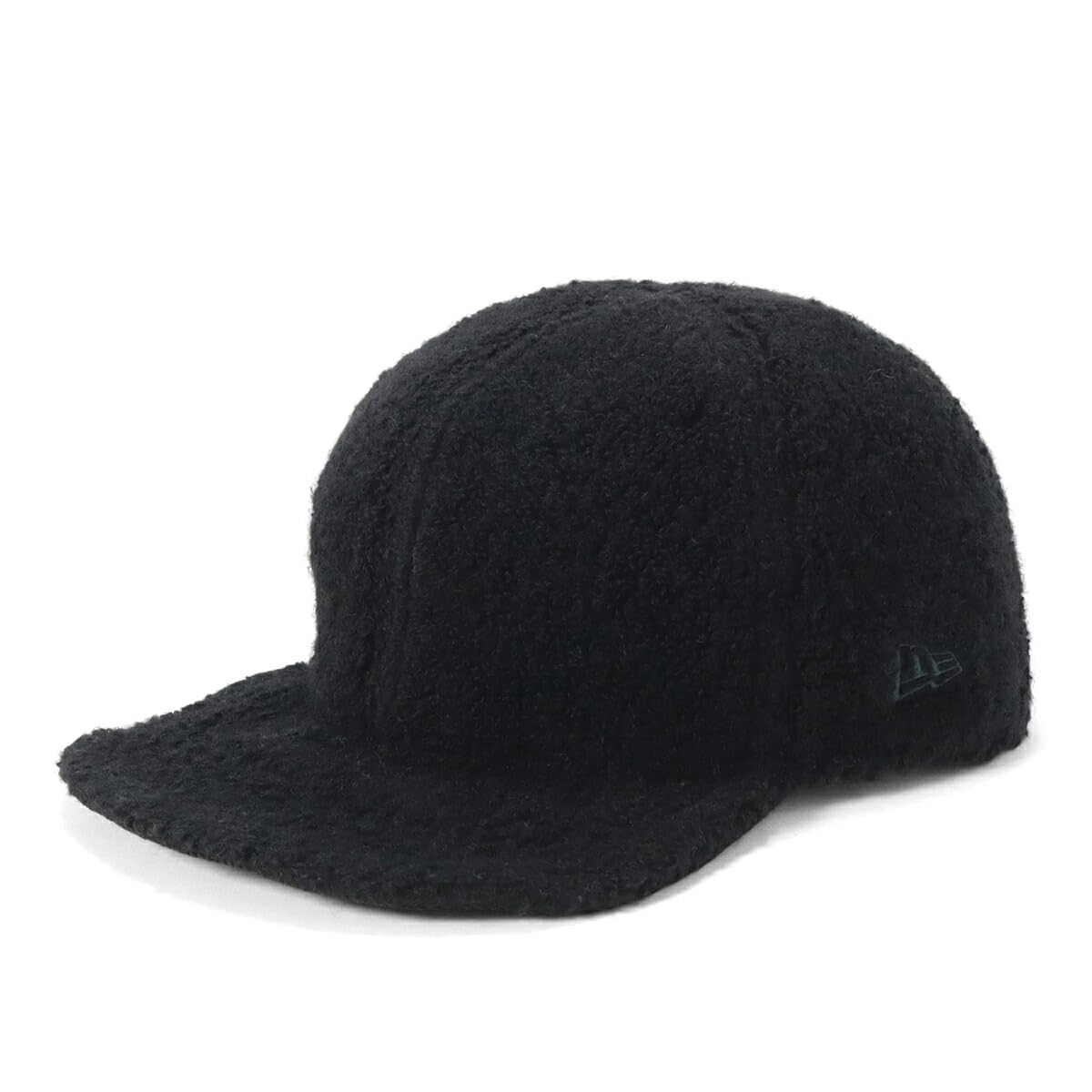 New Era Outdoor Solid Free Size MSNGR Renewal Boa Corduroy Black Cap, Black, OD, чёрный