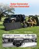 Portable Power Station with 200W Solar Panel, 1800W Solar Generator Power Station, 1008Wh LiFePO4 Battery Backup with 9 Output Ports for for Home