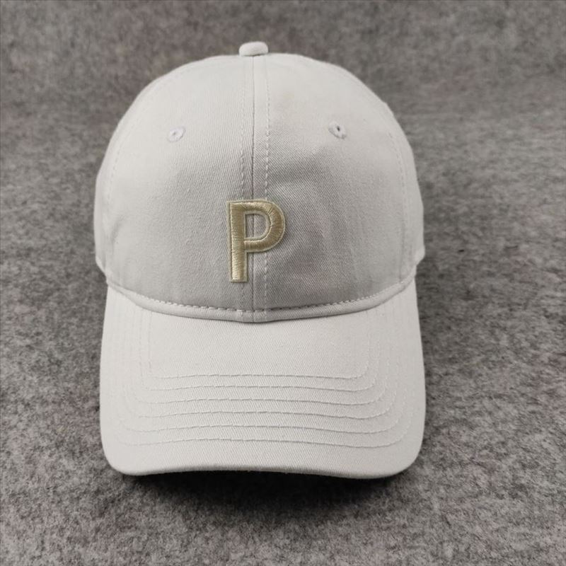 P letter colorful baseball cap - women's casual fashion soft top visor hat for larger head sizes