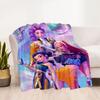 Futuristic Fashion Party Blanket Warmthful Decor Suitable for Couch Sofa Picnics Four Seasons Multipurpose Warmthful Decor
