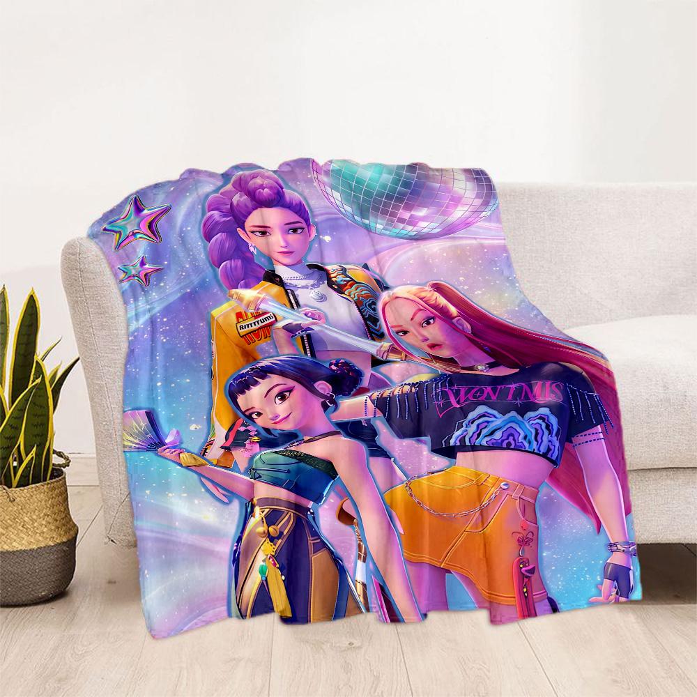 Futuristic Fashion Party Blanket Warmthful Decor Suitable for Couch Sofa Picnics Four Seasons Multipurpose Warmthful Decor