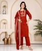 Women Designer Cotton Salwar Suit Top Tunic Ethnic Wear Bollywood Kurti Pant Dupatta Set