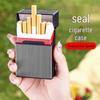Large Capacity Creative ABS Plastic Cigarette Case - Pressure-Resistant and Moisture-Proof
