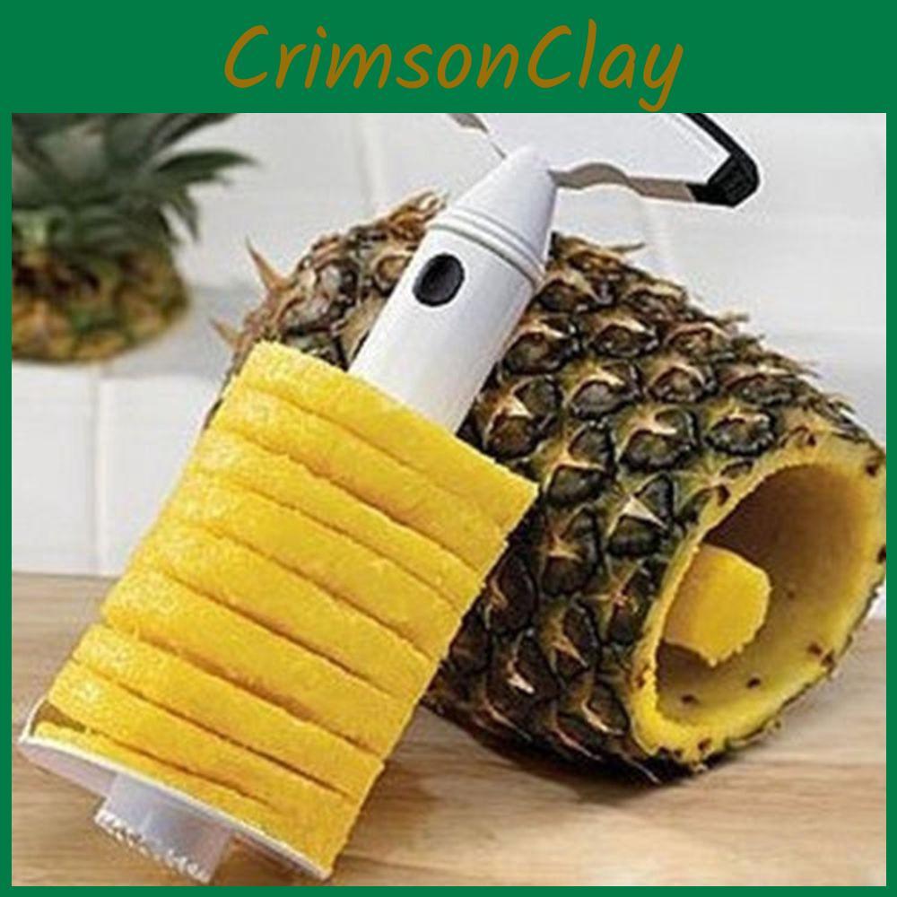 Durable Stainless Kitchen Fruit Pineapple Corer Slicer Peeler Cutter Parer Tool