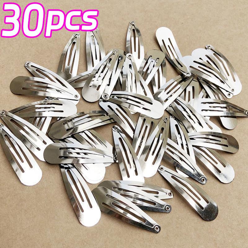 2/50pcs Y2K Silver Star Hair Clips for Girls Filigree Star Metal Snap Clip Hairpins Barrettes Hair Jewelry Nickle Free Bobby Pin