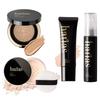 HARIAS Makeup Amber Cushion Face Makeup Keeping and Spray (Official) 4-Piece Set Foundation, Powder, Primer, Mist, Serum, Skincare, Sunscreen,