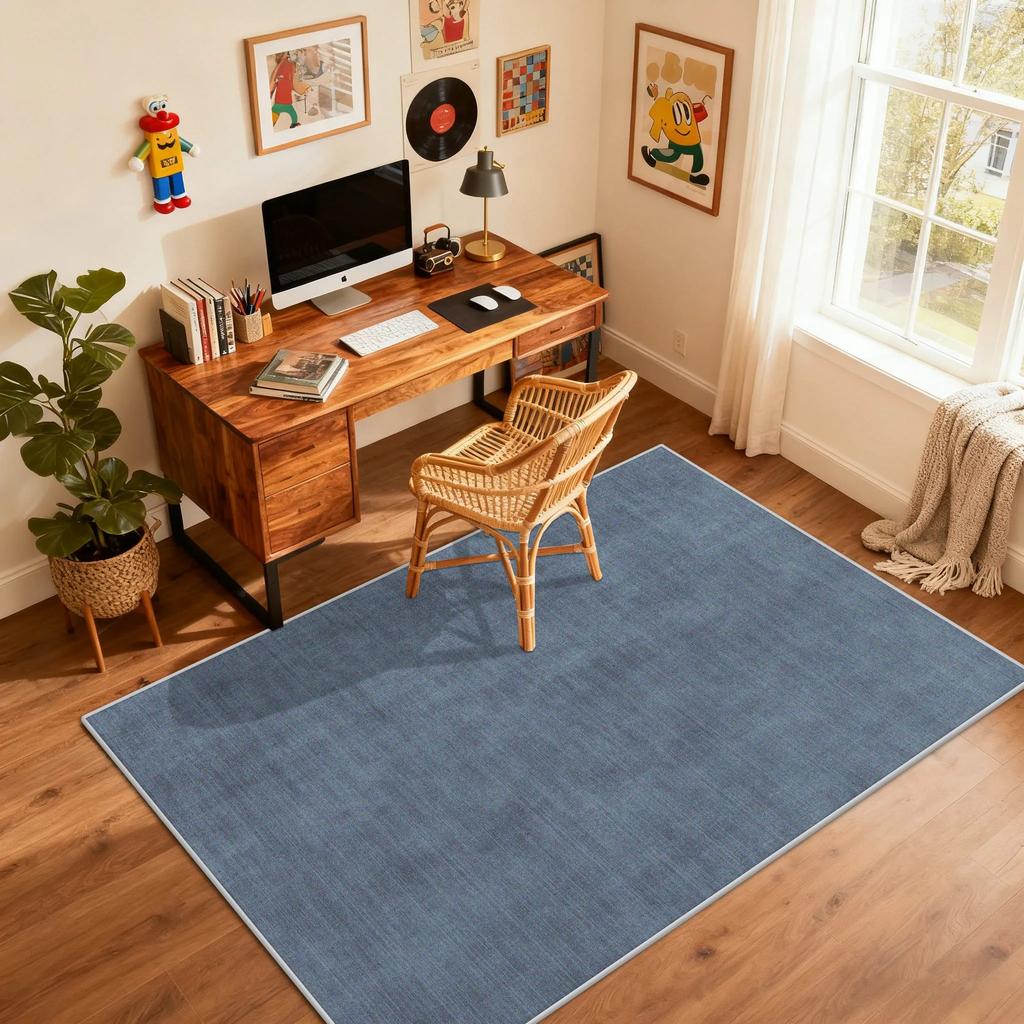 Luxury-Style Bedroom Floor Mat, Living Room Carpet, Office Desk Chair Non-Slip And Easy-To-Clean Cushion, Home Decoration