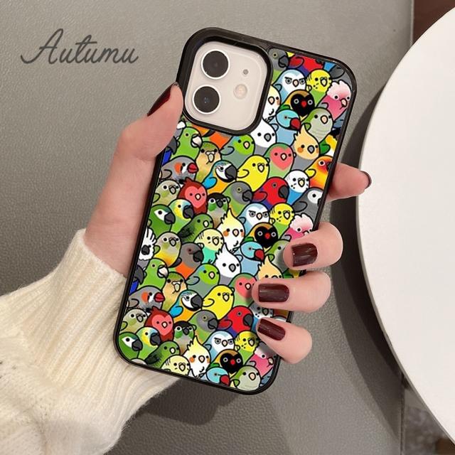 

Чехол для телефона с изображением мультяшного животного пухлой кореллы для iPhone 11 12 13 14 Pro Max mini X XR XS SE 2020 6S 7 8 Plus Samsung S21 S22 Samsung S22ultra