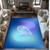 Sheffield Wednesday Football Print Crystal Velvet Rug, Comfortable Water Absorbent Non Slip Indoor Floor Carpet