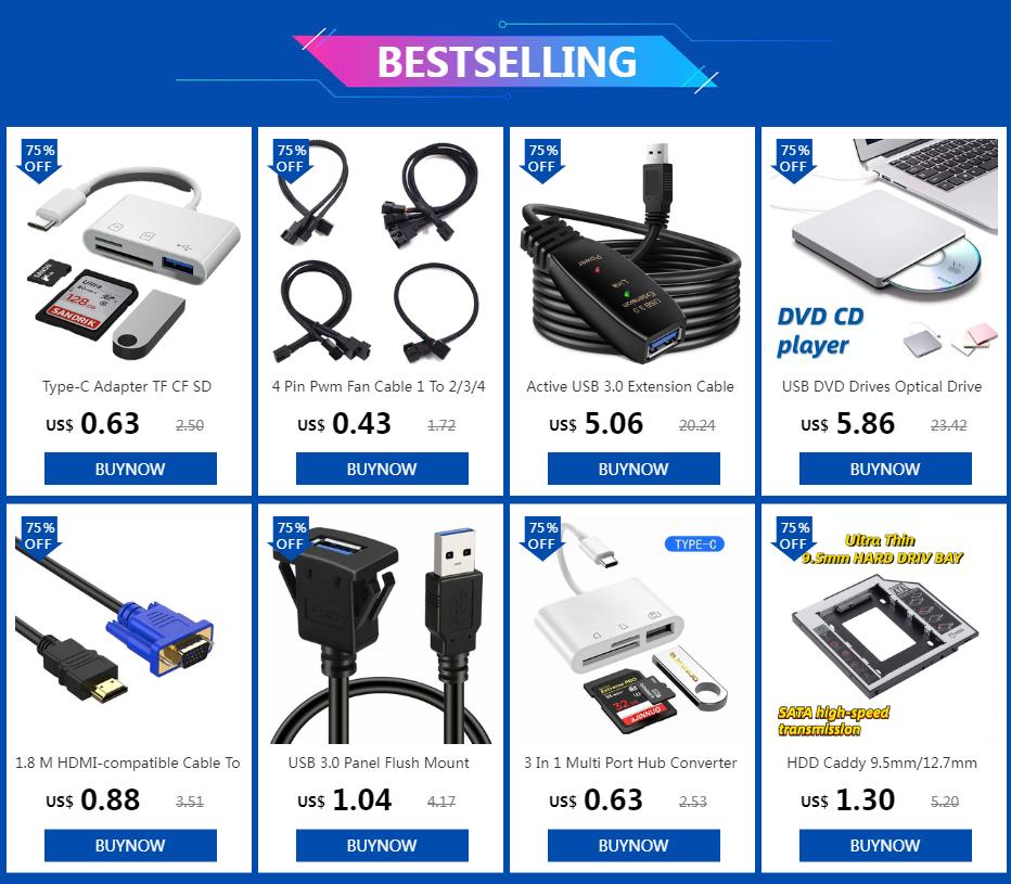 VGA Extension Cable HD 15 Pin Male To Male VGA Cables Cord Wire Line Copper Core for PC Computer Monitor Projector
