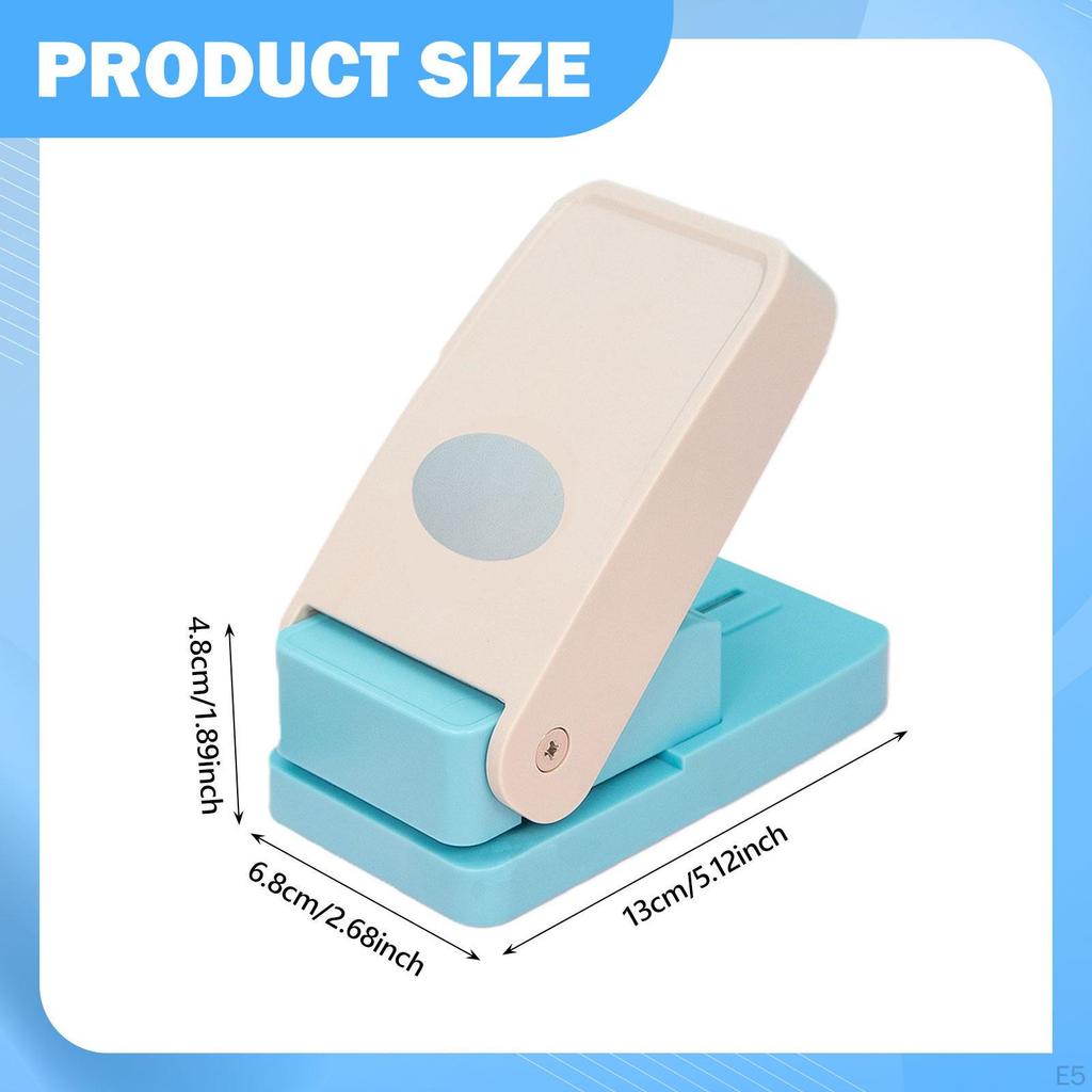 Paper Punch Label Sheet Separator DIY Scrapbook Tool Comfortable Handle PP Metal Suitable for Home