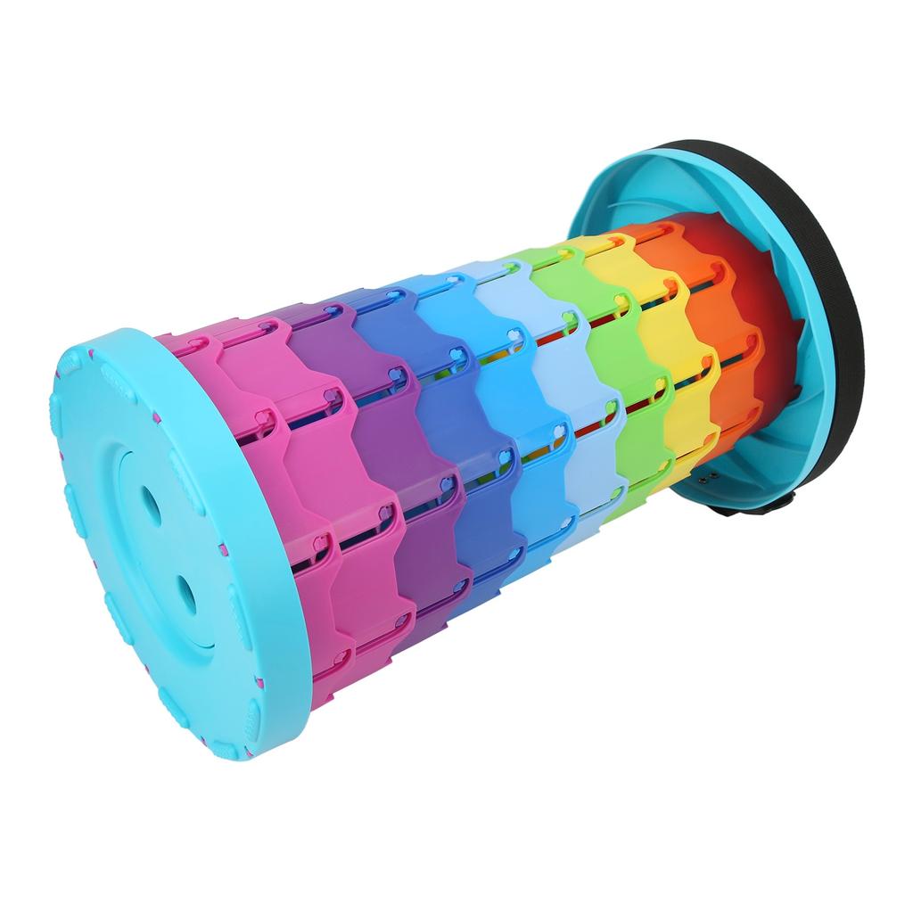 Portable Telescoping Stool Retractable Colored Lightweight Collapsible Chair for Camping Garden Fishing Hiking Travel