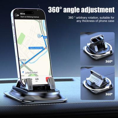 Handyhalterung für Armaturenbrett Auto 360 Grad Drehung Rutschfest Universell Fahrzeug Armaturenbrett Windschutzscheibe Handyhalter Autozubehör