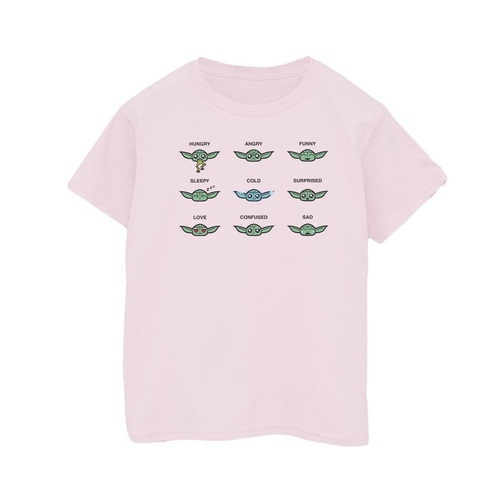 STAR WARS Womens/Ladies Mandalorian Grogu Mood Cotton Boyfriend T-Shirt