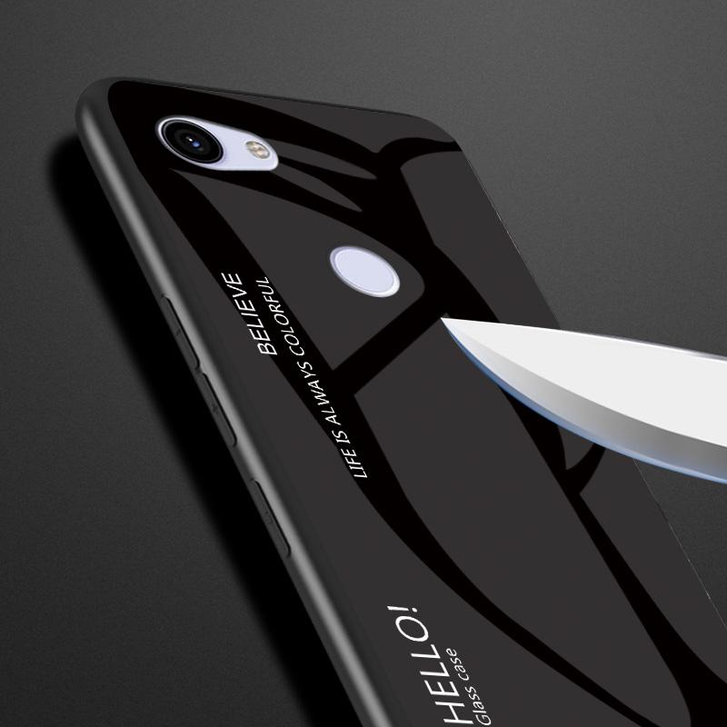 Pro Google Pixel 3A 3 XL Pouzdro Módní Pevné Tvrzené sklo Gradientní Ochranný Zadní kryt pouzdro Pro Google Pixel 2 XL Pixel3 3a