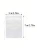 100 stk Engangs teposer Filterposer for teinfuser med streng Heal Seal Food Grade Non-woven Stoff Krydder Filter Teposer