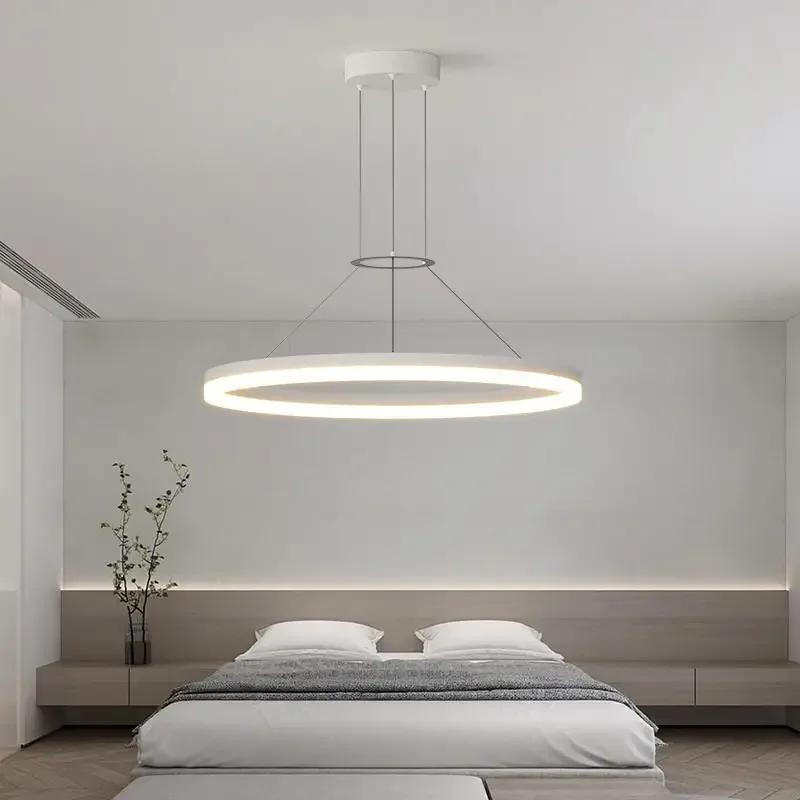 Lămpi Pendante LED Moderne Pentru Living, Sală de Mese, Hol, Dormitor, Lustră de Plafon, Corp de Iluminat pentru Decorarea Interioară a Casei