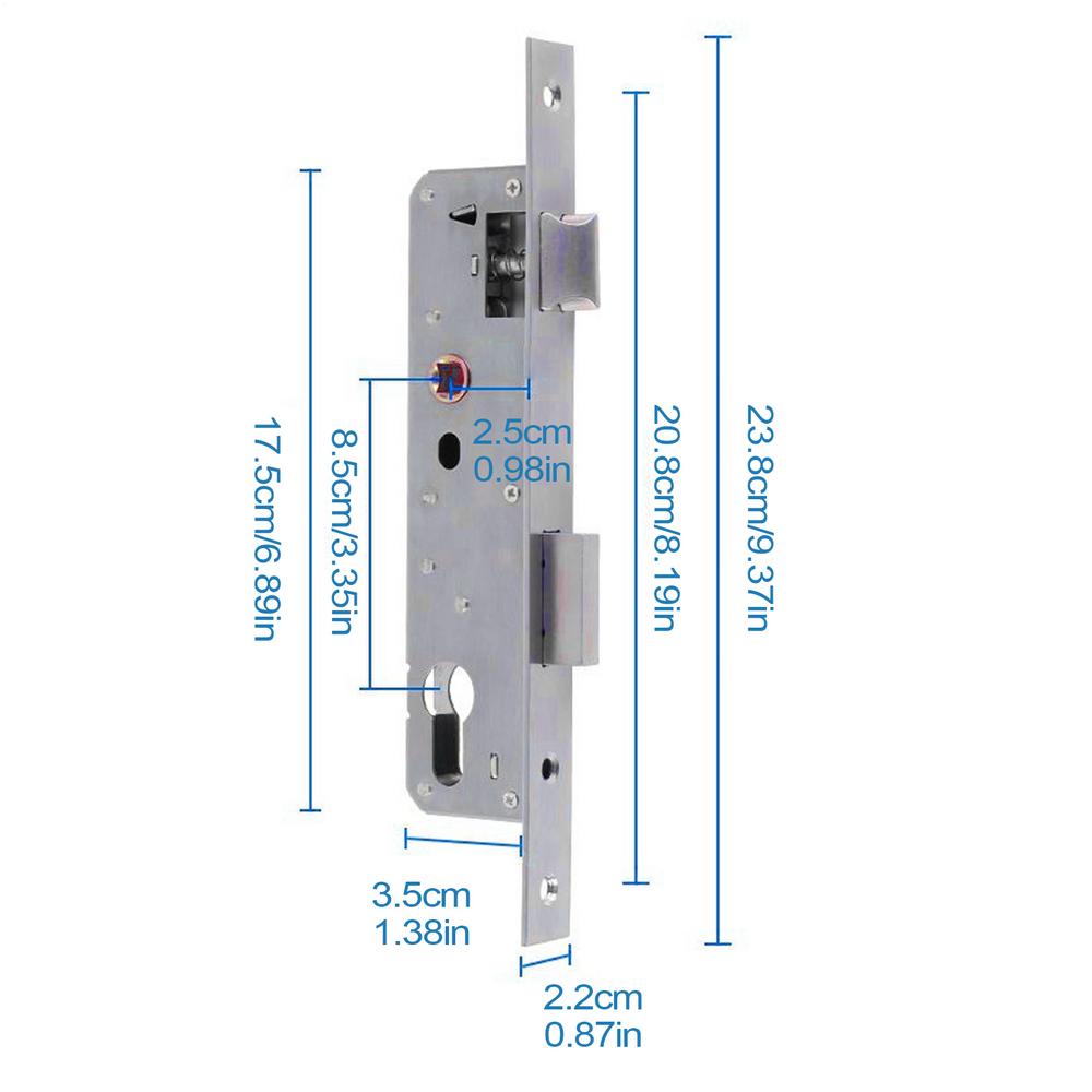 1pcs 8525/8530 Stainless Steel Door Lock Hardware Non Intelligent Lock Home Thermal Insulation Aluminum Alloy Door Locks