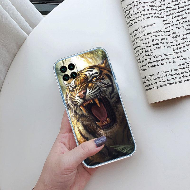 Wolf Tiger lion Transparent Phone Case for LG K22 K30 K40 K40S K41 K42 K50 K50S K51 K51S K52 K61 K62 K71 K92 Q61
