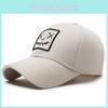 Trendy Embroidered Facial Expression Baseball Cap With Sunblock For Casual Wear And Sun Protection