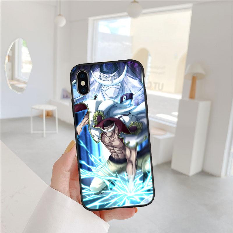 FM37 One Piece Edward Newgate Soft Shell Phone Case for iPhone SE X XS XR 11 16E 17 Pro Max Air 8 7 6 6s Plus