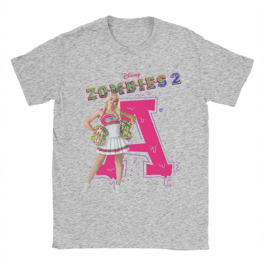 Channel Zombies 2 Addison Cheer A Premium T Shirts Men Women 100% Cotton T-Shirts Round Neck  Tee Shirt Short Sleeve Clothes 6XL
