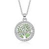 In-Stock Aromatherapy Hollow Diamond Pendant Necklace
