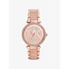 Parker Pavé Rose Gold-Tone Watch MK6176